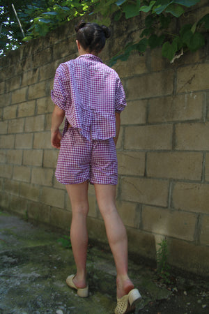 Grape Shorts Set