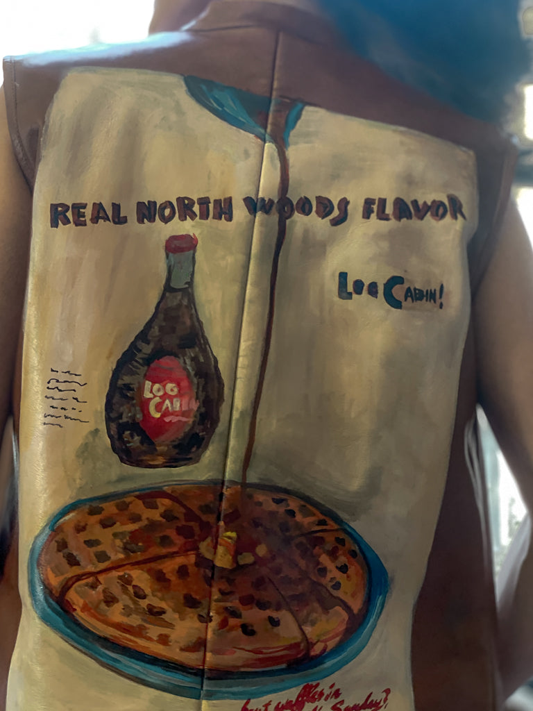 UpcycledNYC x ByBoulukos Log Cabin Vest
