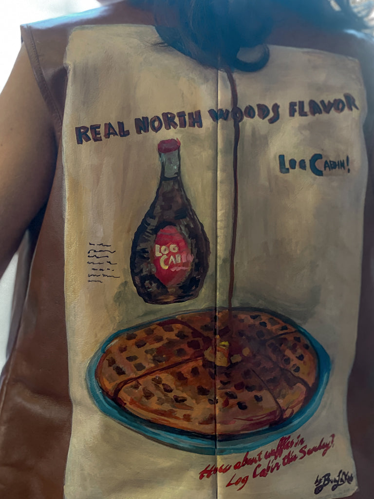 UpcycledNYC x ByBoulukos Log Cabin Vest