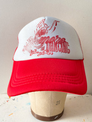 More Dancing Trucker Hat Red