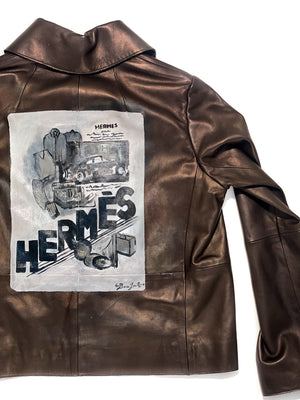 Open image in slideshow, UpcycledNYC x ByBoulukos Vintage Ad Bronze
