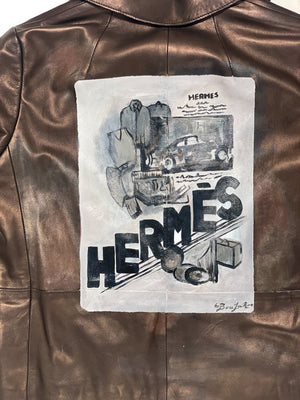 UpcycledNYC x ByBoulukos Vintage Ad Bronze