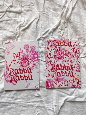 Rabbit Rabbit Flower Print