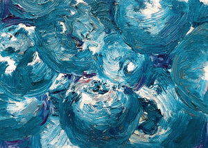 Open image in slideshow, Blueberries Painting
